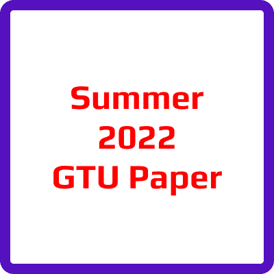 Summer 2022 GTU Paper